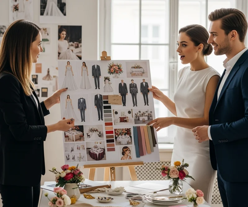 Уникальная концепция свадьбы